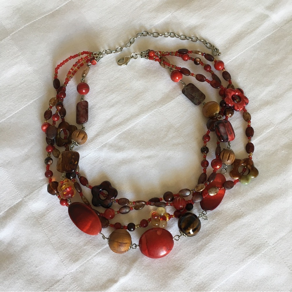 Adjustable 4-Strand Necklace